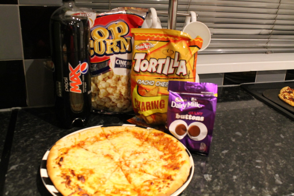 How to save money on family movie night food