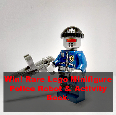 Lego Movie Promo Police Robot & Activity Book
