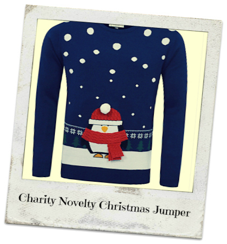 novelty christmas jumpers - save the childen