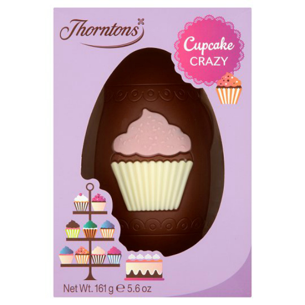 Easter Eggs 2015 Thorntons Milk Chocolate Cupcake Easter Egg