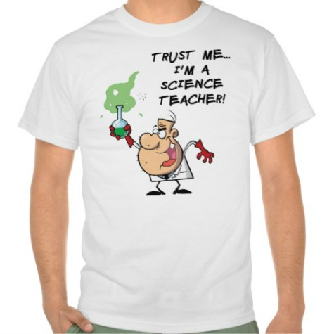 unique teacher gifts trust me i'm a science teacher t-shirt