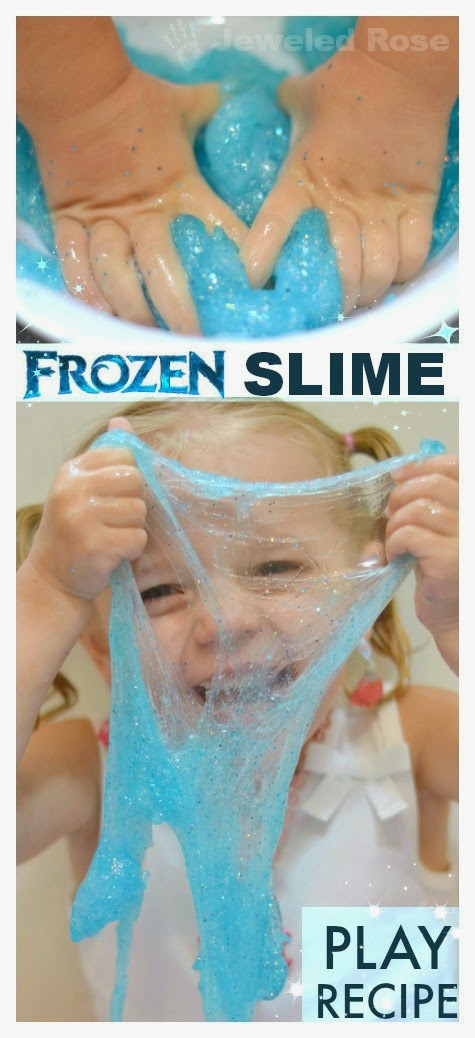 Frozen Birthday Party Ideas - DIY Frozen Slime
