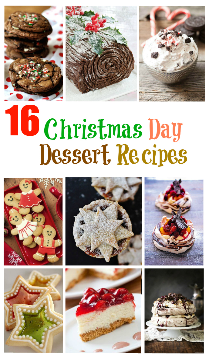 16 Awesome Christmas Day Dessert Recipes