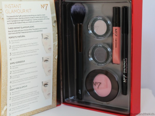 Christmas Beauty Gift guide - No7 Instant Glamour Kit