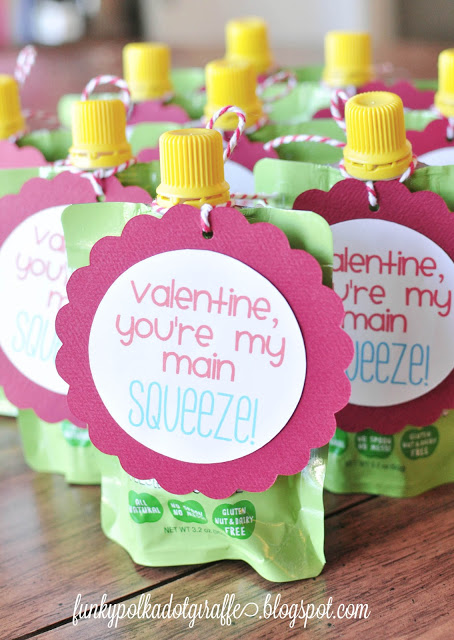 Valentines Day Ideas for Kids You're my squeeze