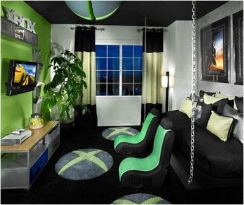 Video Game Room Ideas Xbox Gaming Room/Bedroom