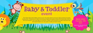 Asda Baby and Toddler Event April 2014