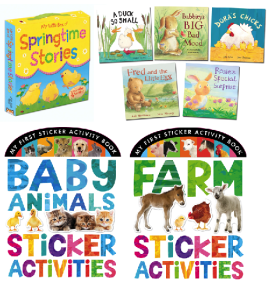 Springtime Kid's Books Giveaway