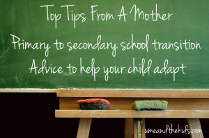 Primary to secondary school transition