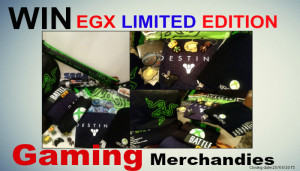 EGX Gaming merchandise competition