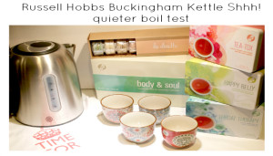 Russell Hobbs Buckingham Kettle Shhh! quieter boil test featured
