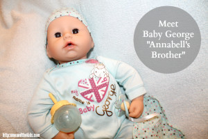 Baby Annabell Brother George - Who looks A little like Royalty