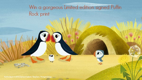 Puffin Rock exclusive Ltd edt print giveaway
