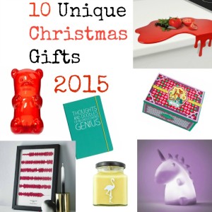 10 Unique Christmas Gifts 2015 - featured image