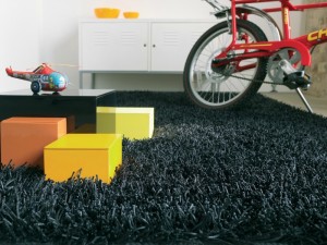 Home Decor: Spruce up your home this Easter - Shaggy grey rug
